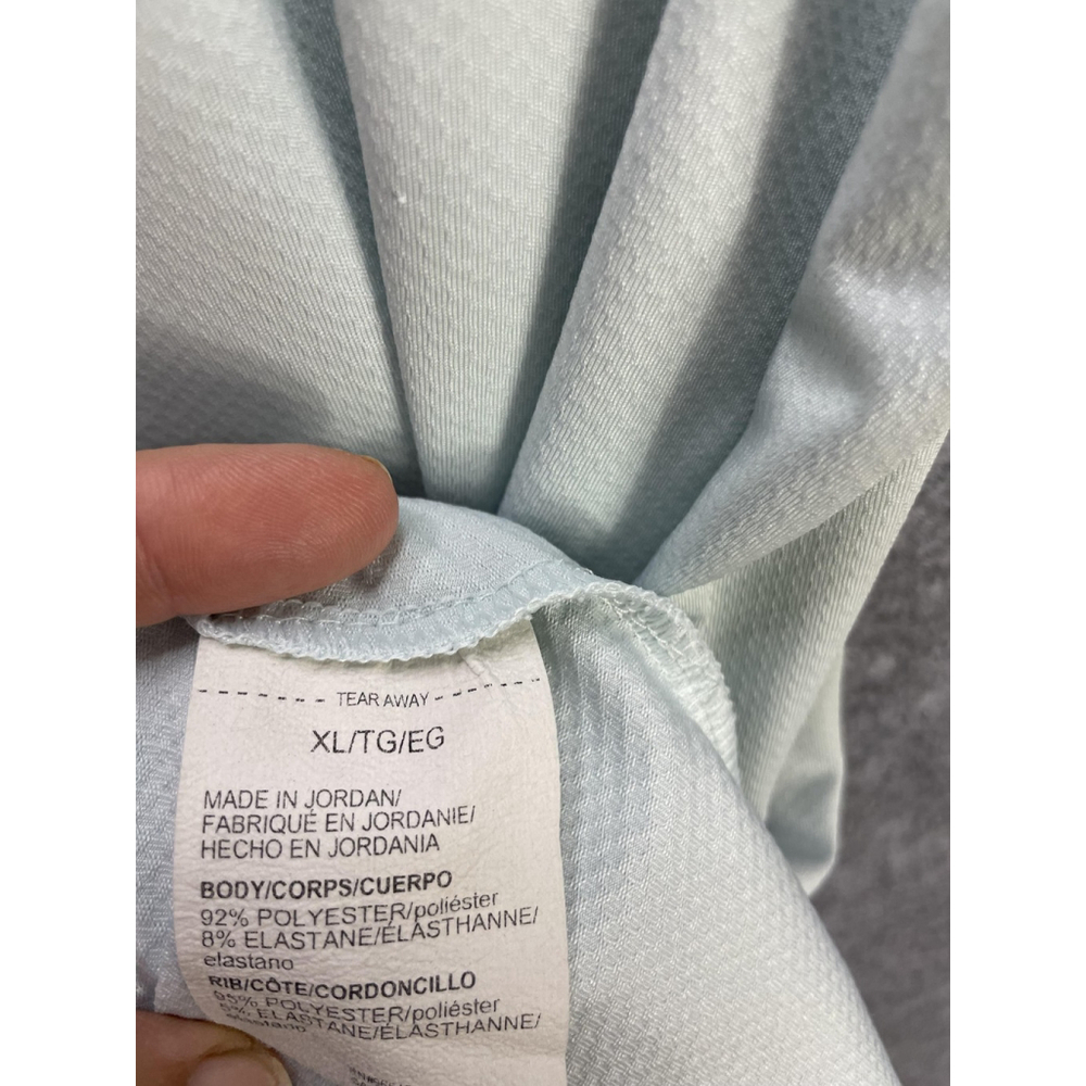 Under Armour Performance Polo Shirt Mens XL Light blue HeatGear Golf Loose Fit - Picture 9 of 11